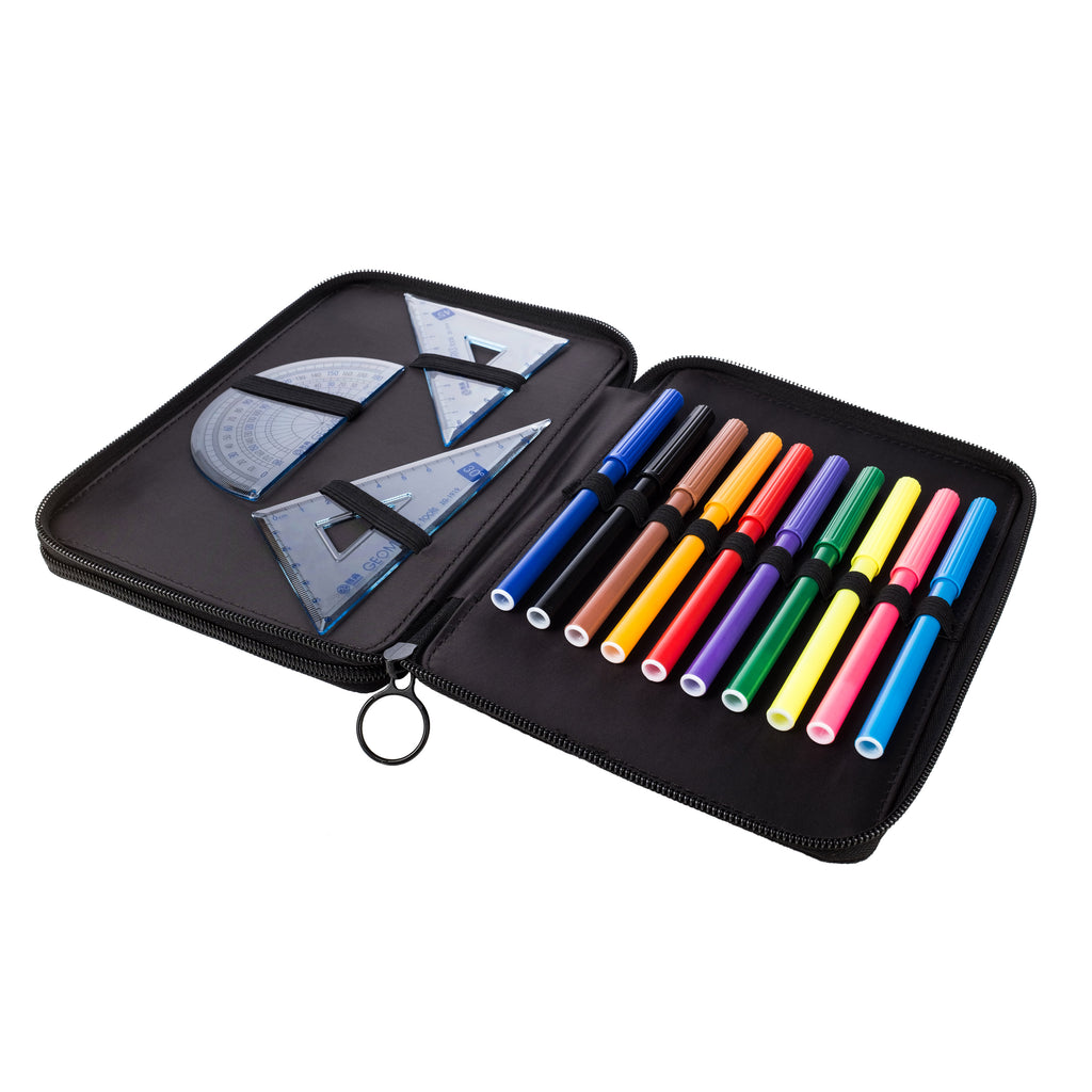 Federmappe Glücksschwein Federmappe, Stiftetasche, Stifte Etui, Schule, Einschulung, Geschenk, Kind, Schüler, Schülerin, Stifterolle, Federmäppchen, Motiv, Grundschule, Federmäppchen bedruckt, Büro Stifte Etui, Bestückte Federmappe, Kinder Federmappe, Federmappe Einschulung, Tiermotive, Gute Laune, lustige Sprüche, Tiere, Glücksschwein. Glück, Schwein, Schweinchen, Sterne, Sernchen, Ziele, Träume, Motivation, Glücksbringer