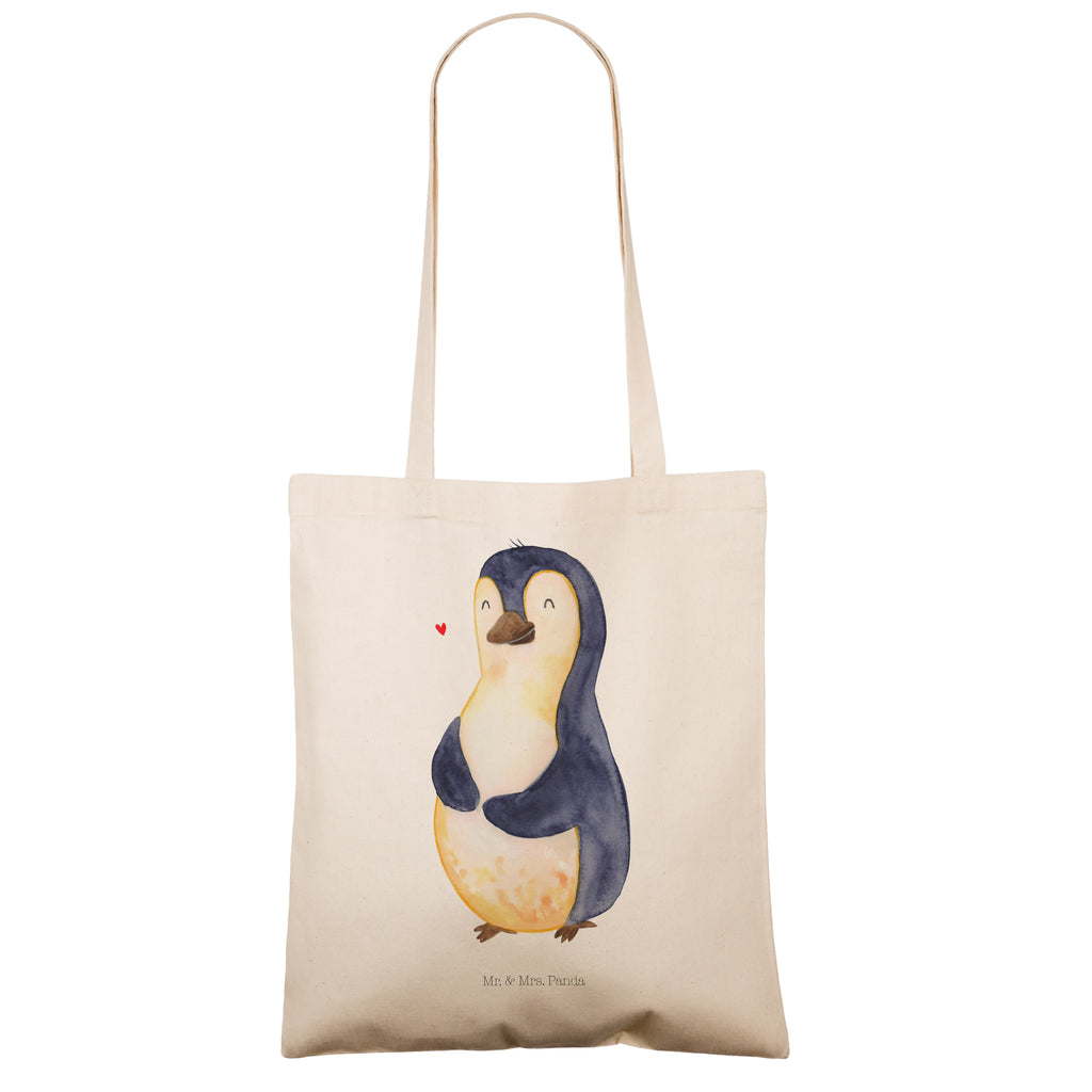 Tragetasche Pinguin Diät Beuteltasche, Beutel, Einkaufstasche, Jutebeutel, Stoffbeutel, Pinguin, Pinguine, Diät, Abnehmen, Abspecken, Gewicht, Motivation, Selbstliebe, Körperliebe, Selbstrespekt