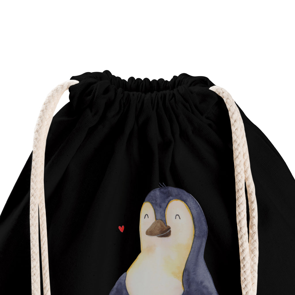 Sportbeutel Pinguin Diät Turnbeutel, Beutel, Sporttasche, Tasche, Stoffbeutel, Pinguin, Pinguine, Diät, Abnehmen, Abspecken, Gewicht, Motivation, Selbstliebe, Körperliebe, Selbstrespekt