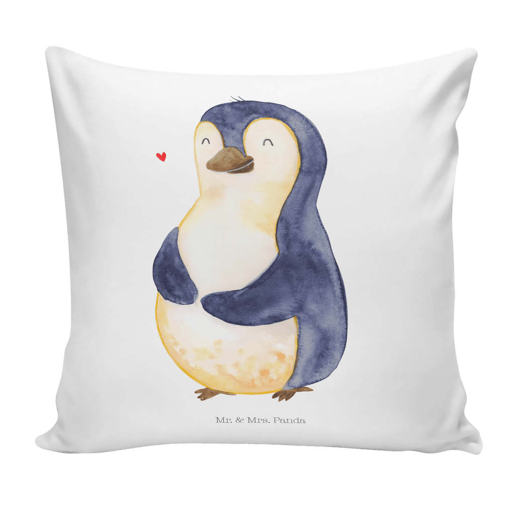 40x40 Kissen Pinguin Diät Kissenhülle, Kopfkissen, Sofakissen, Dekokissen, Motivkissen, Pinguin, Pinguine, Diät, Abnehmen, Abspecken, Gewicht, Motivation, Selbstliebe, Körperliebe, Selbstrespekt
