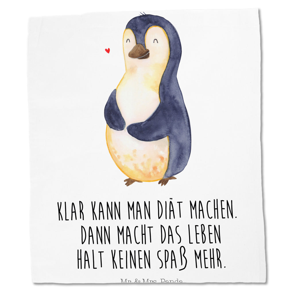 Tragetasche Pinguin Diät Beuteltasche, Beutel, Einkaufstasche, Jutebeutel, Stoffbeutel, Pinguin, Pinguine, Diät, Abnehmen, Abspecken, Gewicht, Motivation, Selbstliebe, Körperliebe, Selbstrespekt