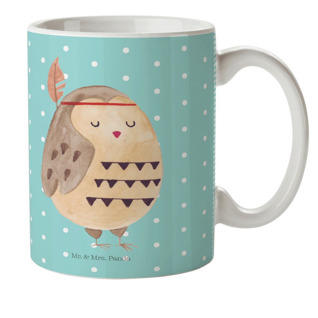 Kindertasse Eule Federschmuck Kunststoff Tasse, Kindergarten, Tasse, Trinkbecher, Camping Becher, Kaffeetasse, Kunststoffbecher, Kindergartenbecher, Outdoorgeschirr, Kunststoffgeschirr, Reisebecher, Reisetasse, Kinderbecher, Eule, Eule Deko, Owl, Das Leben ist ein Abenteuer, Reisespruch, Federschmuck, Dekoration