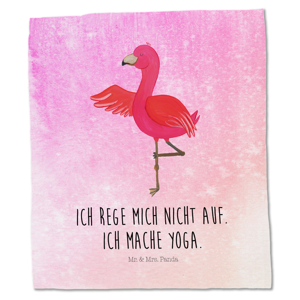 Tragetasche Flamingo Yoga Beuteltasche, Beutel, Einkaufstasche, Jutebeutel, Stoffbeutel, Flamingo, Vogel, Yoga, Namaste, Achtsamkeit, Yoga-Übung, Entspannung, Ärger, Aufregen, Tiefenentspannung