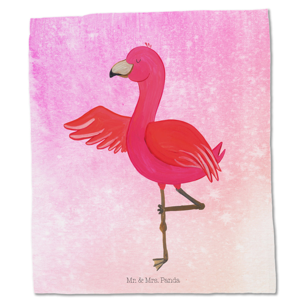 Tragetasche Flamingo Yoga Beuteltasche, Beutel, Einkaufstasche, Jutebeutel, Stoffbeutel, Flamingo, Vogel, Yoga, Namaste, Achtsamkeit, Yoga-Übung, Entspannung, Ärger, Aufregen, Tiefenentspannung