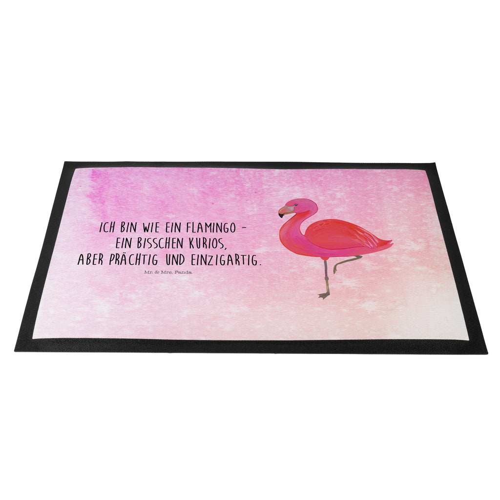 Fußmatte Flamingo classic Flamingo, Einzigartig, Selbstliebe, Stolz, ich, für mich, Spruch, Freundin, Freundinnen, Außenseiter, Sohn, Tochter, Geschwister Türvorleger, Schmutzmatte, Fußabtreter, Matte, Schmutzfänger, Fußabstreifer, Schmutzfangmatte, Türmatte, Motivfußmatte,  Haustürmatte, Vorleger  Flamingo