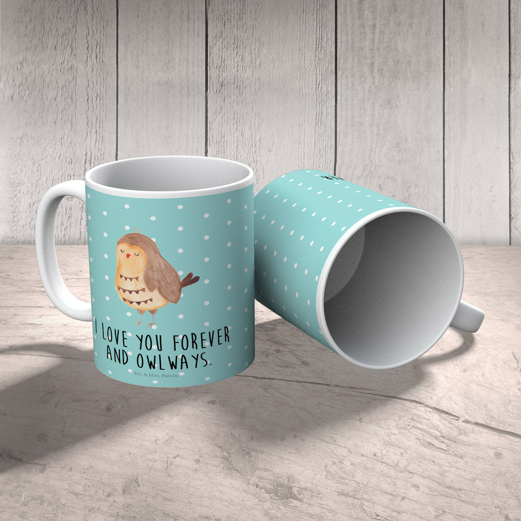 Kindertasse Eule Zufrieden Kunststoff Tasse, Kindergarten, Tasse, Trinkbecher, Camping Becher, Kaffeetasse, Kunststoffbecher, Kindergartenbecher, Outdoorgeschirr, Kunststoffgeschirr, Reisebecher, Reisetasse, Kinderbecher, Eule, Eule Spruch, Eule deko, Owl, Liebe Spruch, Romantisch, Wortspiel lustig, Spruch schön, Geschenk Hochzeitstag