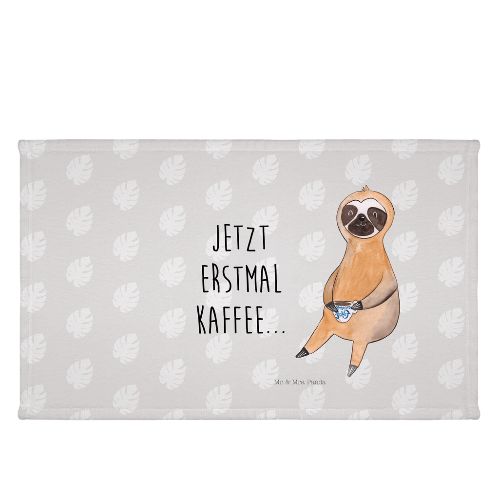 Gäste Handtuch Faultier Kaffee Gästetuch, Reisehandtuch, Sport Handtuch, Frottier, Kinder Handtuch, Faultier, Faultier Geschenk, Faultier Deko, Faultiere, faul, Lieblingstier, Kaffee, erster Kaffee, Morgenmuffel, Frühaufsteher, Kaffeetasse, Genießer, Coffee, Kaffeegetränk