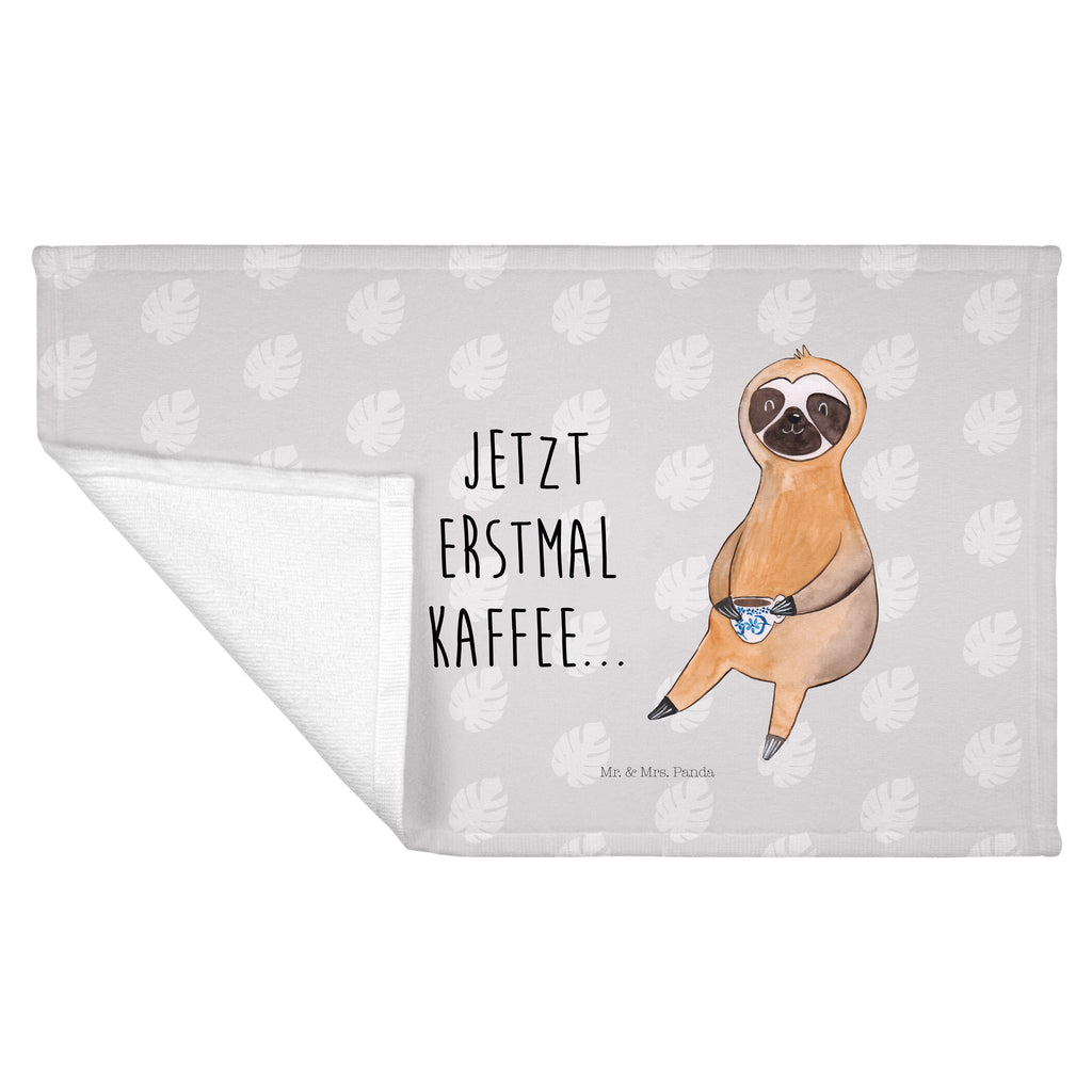 Gäste Handtuch Faultier Kaffee Gästetuch, Reisehandtuch, Sport Handtuch, Frottier, Kinder Handtuch, Faultier, Faultier Geschenk, Faultier Deko, Faultiere, faul, Lieblingstier, Kaffee, erster Kaffee, Morgenmuffel, Frühaufsteher, Kaffeetasse, Genießer, Coffee, Kaffeegetränk