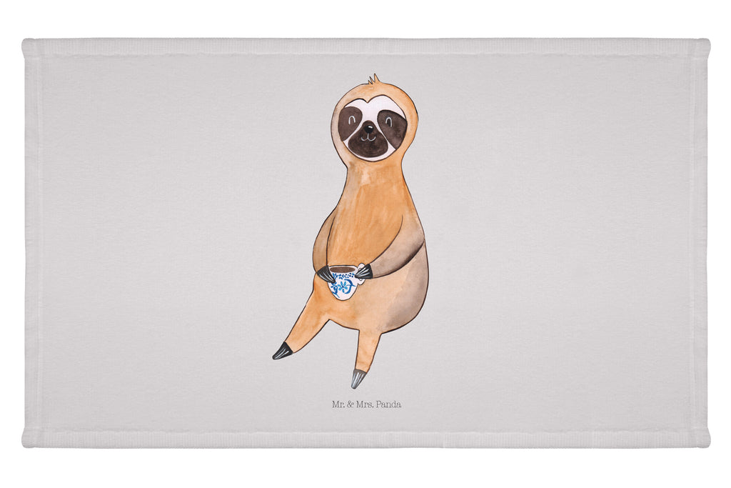 Gäste Handtuch Faultier Kaffee Gästetuch, Reisehandtuch, Sport Handtuch, Frottier, Kinder Handtuch, Faultier, Faultier Geschenk, Faultier Deko, Faultiere, faul, Lieblingstier, Kaffee, erster Kaffee, Morgenmuffel, Frühaufsteher, Kaffeetasse, Genießer, Coffee, Kaffeegetränk