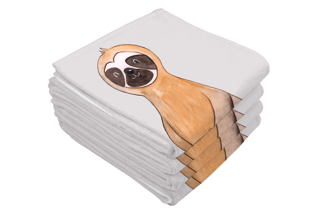 Gäste Handtuch Faultier Kaffee Gästetuch, Reisehandtuch, Sport Handtuch, Frottier, Kinder Handtuch, Faultier, Faultier Geschenk, Faultier Deko, Faultiere, faul, Lieblingstier, Kaffee, erster Kaffee, Morgenmuffel, Frühaufsteher, Kaffeetasse, Genießer, Coffee, Kaffeegetränk