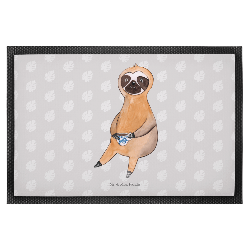 Fußmatte Faultier Kaffee Faultier, Faultiere, faul, Lieblingstier, Kaffee, erster Kaffee, Morgenmuffel, Frühaufsteher, Kaffeetasse, Genießer, Coffee, Kaffeegetränk Türvorleger, Schmutzmatte, Fußabtreter, Matte, Schmutzfänger, Fußabstreifer, Schmutzfangmatte, Türmatte, Motivfußmatte,  Haustürmatte, Vorleger  Faultier, Faultier Geschenk, Faultier Deko