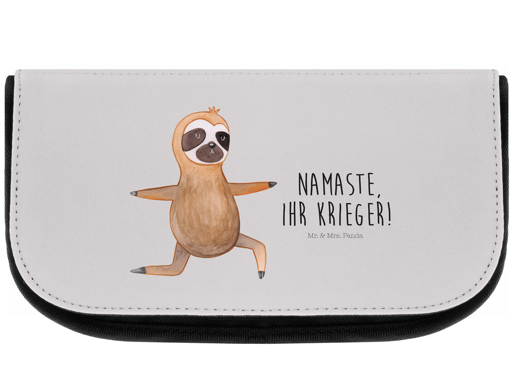 Kosmetiktasche Faultier  Yoga Kosmetikbeutel, Kulturtasche, Kulturbeutel, Schminktasche, Make-Up Tasche, Faultier, Faultier Geschenk, Faultier Deko, Faultiere, faul, Lieblingstier, Yoga, Namaste, Krieger, Yogaübungen, Meditation, Atmung, Gelassenheit, Entspannung