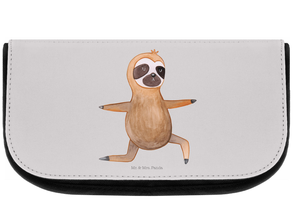 Kosmetiktasche Faultier  Yoga Kosmetikbeutel, Kulturtasche, Kulturbeutel, Schminktasche, Make-Up Tasche, Faultier, Faultier Geschenk, Faultier Deko, Faultiere, faul, Lieblingstier, Yoga, Namaste, Krieger, Yogaübungen, Meditation, Atmung, Gelassenheit, Entspannung