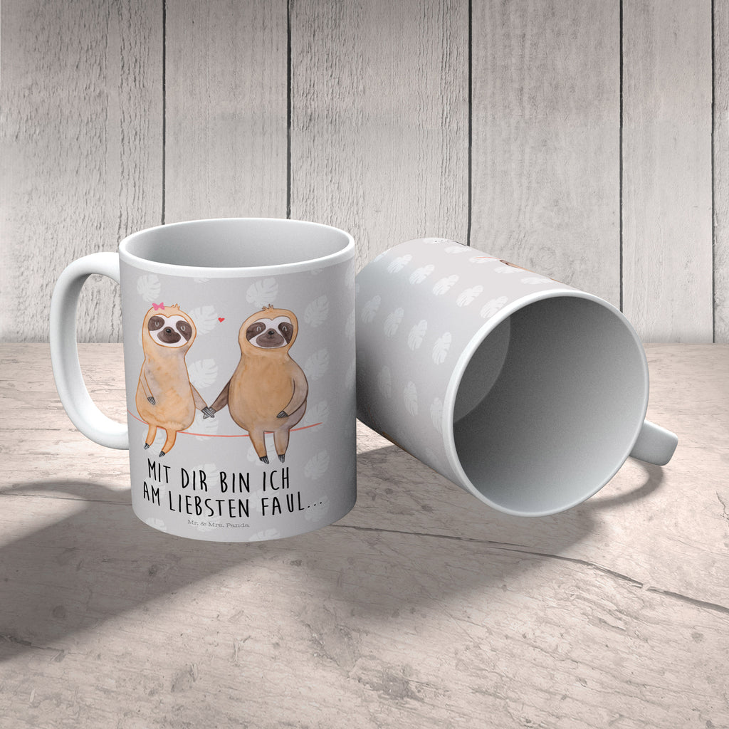 Kindertasse Faultier Pärchen Kunststoff Tasse, Kindergarten, Tasse, Trinkbecher, Camping Becher, Kaffeetasse, Kunststoffbecher, Kindergartenbecher, Outdoorgeschirr, Kunststoffgeschirr, Reisebecher, Reisetasse, Kinderbecher, Faultier, Faultier Geschenk, Faultier Deko, Faultiere, faul, Lieblingstier, Liebe, Liebespaar, Faultierliebe, Faultierpärchen, verliebt, verlobt, gemeinsam, relaxen, Pärchen, Beziehung, Langsamkeit