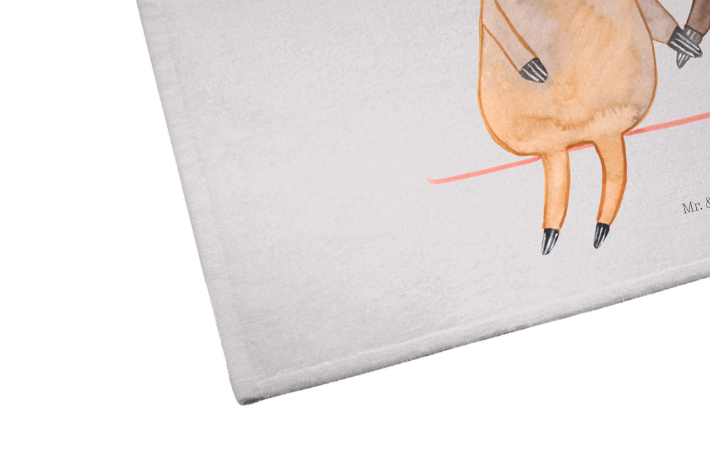 Gäste Handtuch Faultier Pärchen Gästetuch, Reisehandtuch, Sport Handtuch, Frottier, Kinder Handtuch, Faultier, Faultier Geschenk, Faultier Deko, Faultiere, faul, Lieblingstier, Liebe, Liebespaar, Faultierliebe, Faultierpärchen, verliebt, verlobt, gemeinsam, relaxen, Pärchen, Beziehung, Langsamkeit