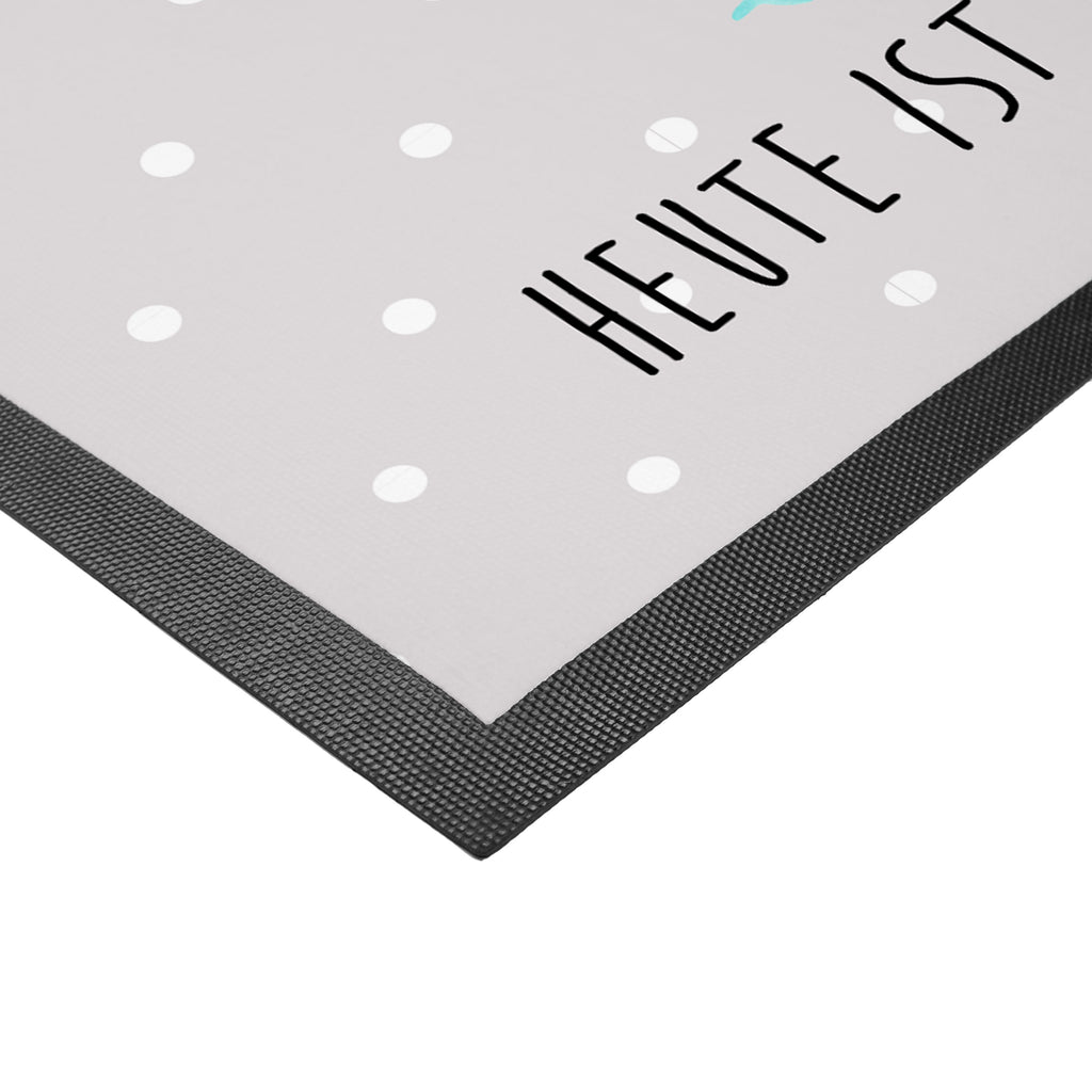 Fußmatte Otter mit Seerose Türvorleger, Schmutzmatte, Fußabtreter, Matte, Schmutzfänger, Fußabstreifer, Schmutzfangmatte, Türmatte, Motivfußmatte, Haustürmatte, Vorleger, Otter, Fischotter, Seeotter, Otter Seeotter See Otter