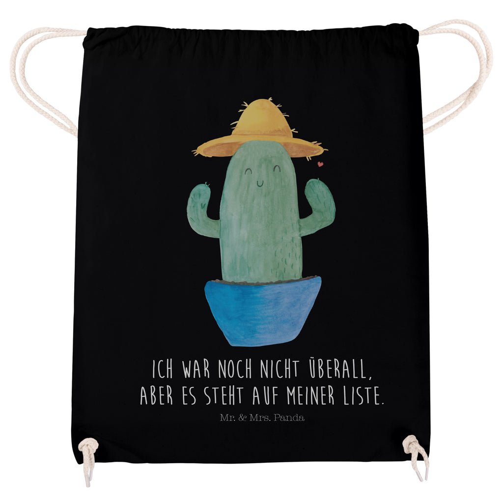 Sportbeutel Kaktus Sonnenhut Turnbeutel, Beutel, Sporttasche, Tasche, Stoffbeutel, Kaktus, Kakteen, Reisen, Weltreise, Weltenbummler, Reisetagebuch, Städtetrip, Kaktusliebe, Geschenkidee, Spruch, Motivation