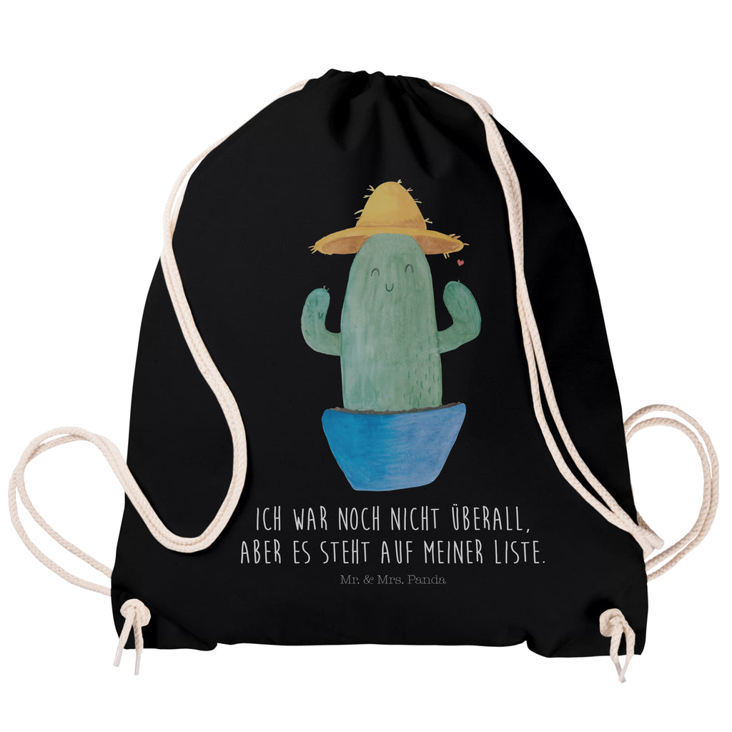 Sportbeutel Kaktus Sonnenhut Turnbeutel, Beutel, Sporttasche, Tasche, Stoffbeutel, Kaktus, Kakteen, Reisen, Weltreise, Weltenbummler, Reisetagebuch, Städtetrip, Kaktusliebe, Geschenkidee, Spruch, Motivation