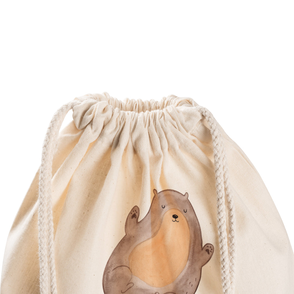 Sportbeutel Otter Umarmen Turnbeutel, Beutel, Sporttasche, Tasche, Stoffbeutel, Otter, Fischotter, Seeotter, Otter Seeotter See Otter