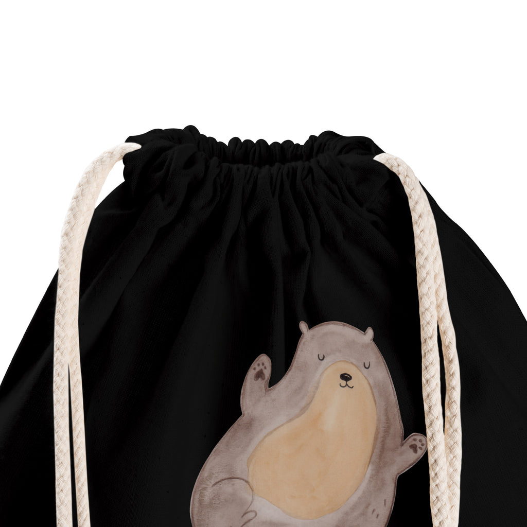 Sportbeutel Otter Umarmen Turnbeutel, Beutel, Sporttasche, Tasche, Stoffbeutel, Otter, Fischotter, Seeotter, Otter Seeotter See Otter