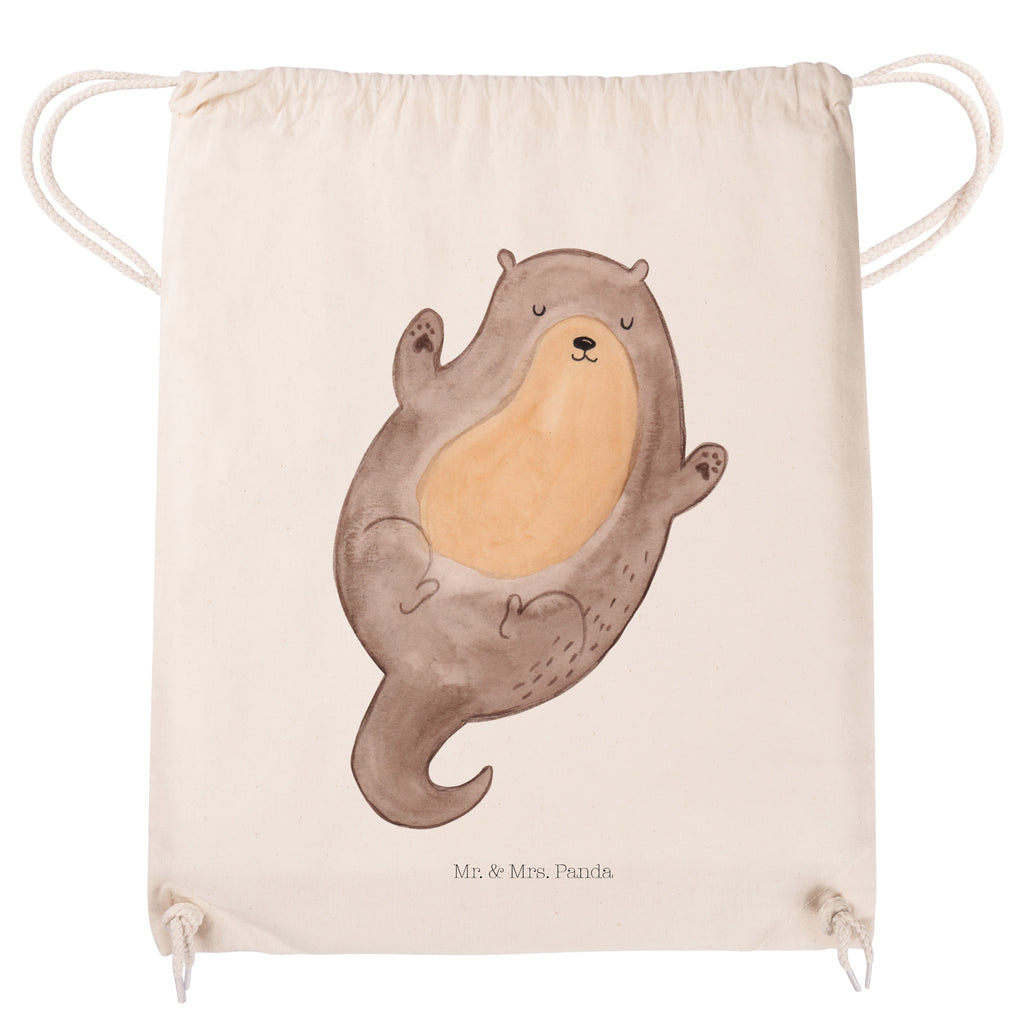 Sportbeutel Otter Umarmen Turnbeutel, Beutel, Sporttasche, Tasche, Stoffbeutel, Otter, Fischotter, Seeotter, Otter Seeotter See Otter