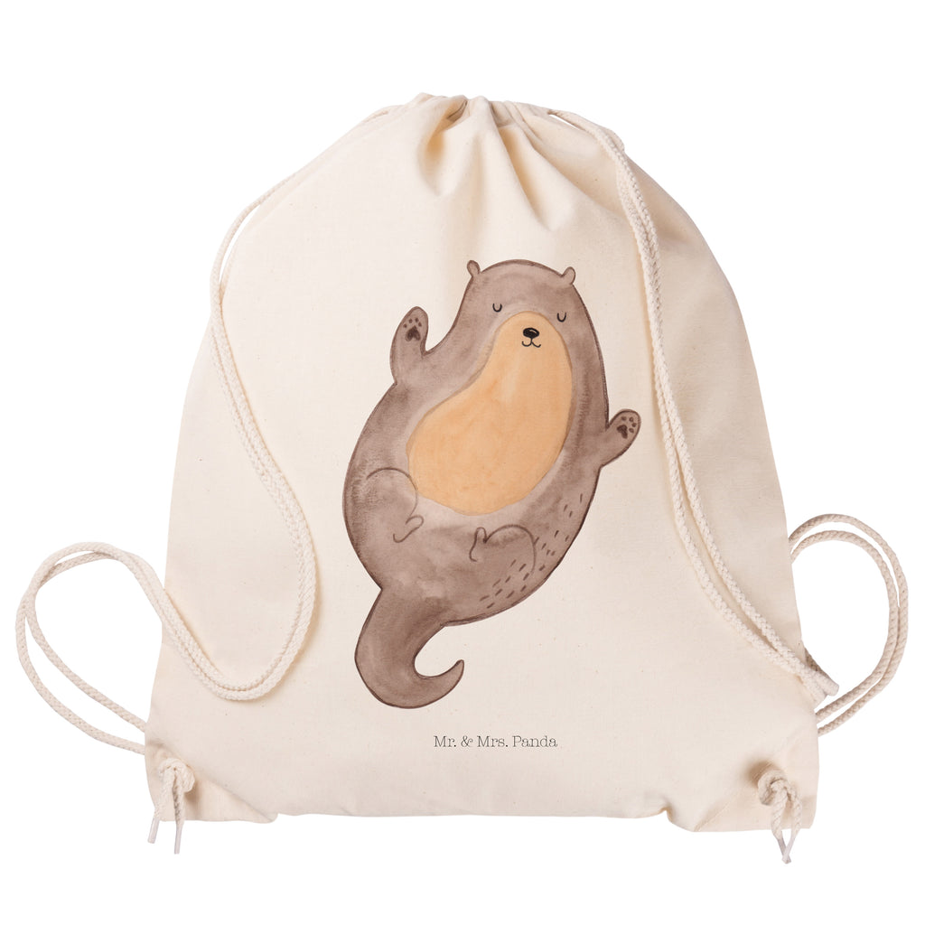 Sportbeutel Otter Umarmen Turnbeutel, Beutel, Sporttasche, Tasche, Stoffbeutel, Otter, Fischotter, Seeotter, Otter Seeotter See Otter