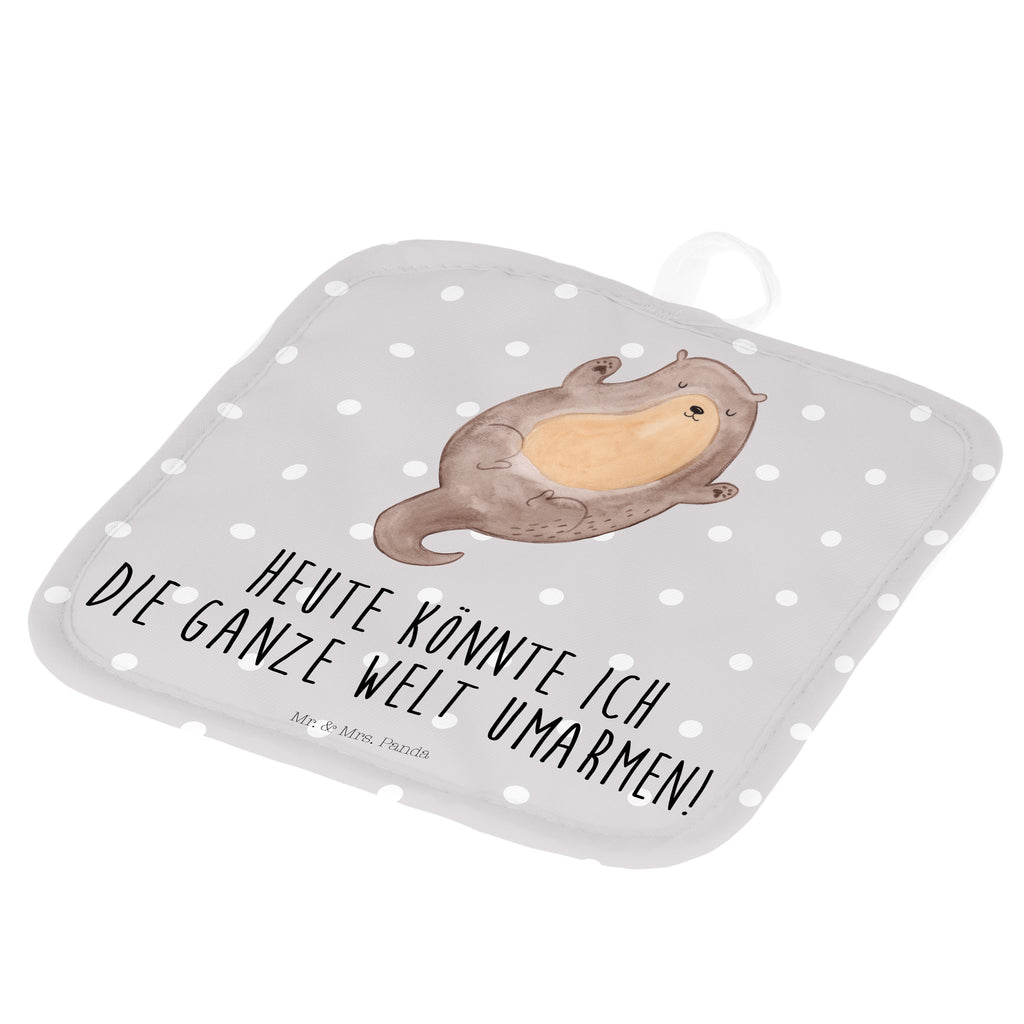 2er Set Topflappen  Otter Umarmen Topflappen, Topfuntersetzer, Ofenhandschuh, Topflappen Set, Topflappen lustig, Topflappen mit Spruch, Otter, Fischotter, Seeotter, Otter Seeotter See Otter