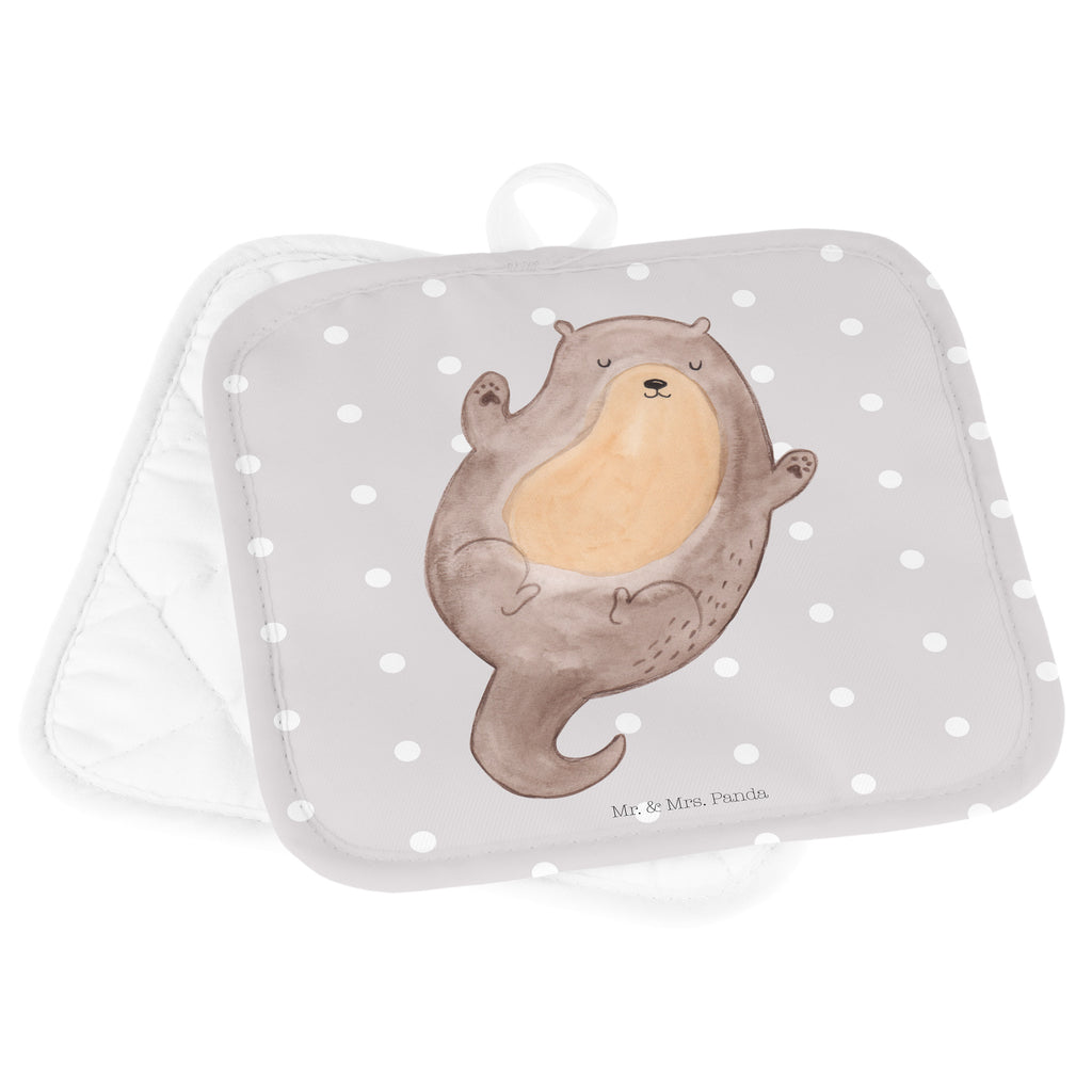 2er Set Topflappen  Otter Umarmen Topflappen, Topfuntersetzer, Ofenhandschuh, Topflappen Set, Topflappen lustig, Topflappen mit Spruch, Otter, Fischotter, Seeotter, Otter Seeotter See Otter