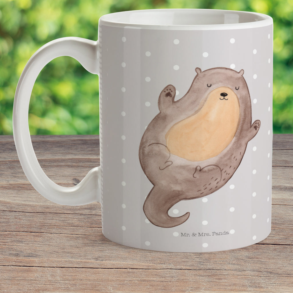Kindertasse Otter Umarmen Kunststoff Tasse, Kindergarten, Tasse, Trinkbecher, Camping Becher, Kaffeetasse, Kunststoffbecher, Kindergartenbecher, Outdoorgeschirr, Kunststoffgeschirr, Reisebecher, Reisetasse, Kinderbecher, Otter, Fischotter, Seeotter, Otter Seeotter See Otter