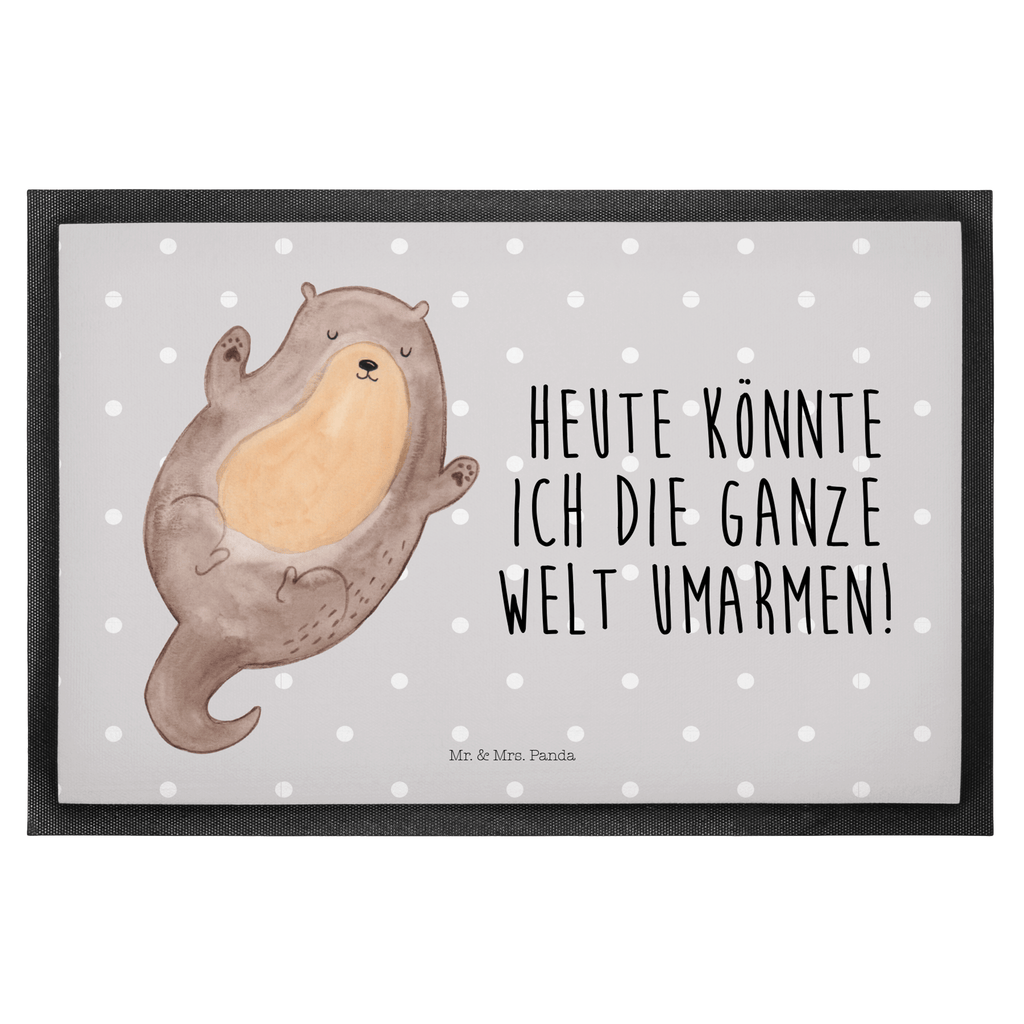 Fußmatte Otter Umarmen Otter Seeotter See Otter Türvorleger, Schmutzmatte, Fußabtreter, Matte, Schmutzfänger, Fußabstreifer, Schmutzfangmatte, Türmatte, Motivfußmatte,  Haustürmatte, Vorleger  Otter,  Fischotter,  Seeotter