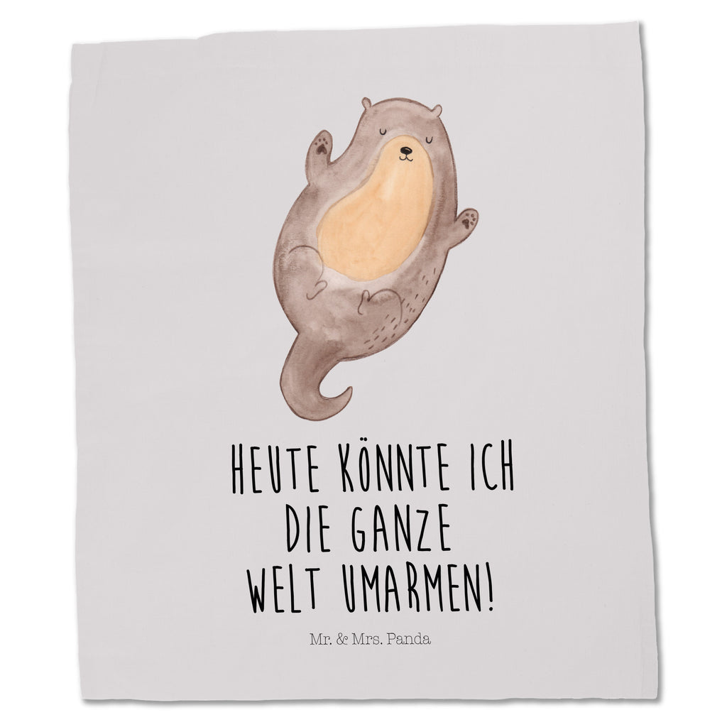 Tragetasche Otter Umarmen Beuteltasche, Beutel, Einkaufstasche, Jutebeutel, Stoffbeutel, Otter, Fischotter, Seeotter, Otter Seeotter See Otter