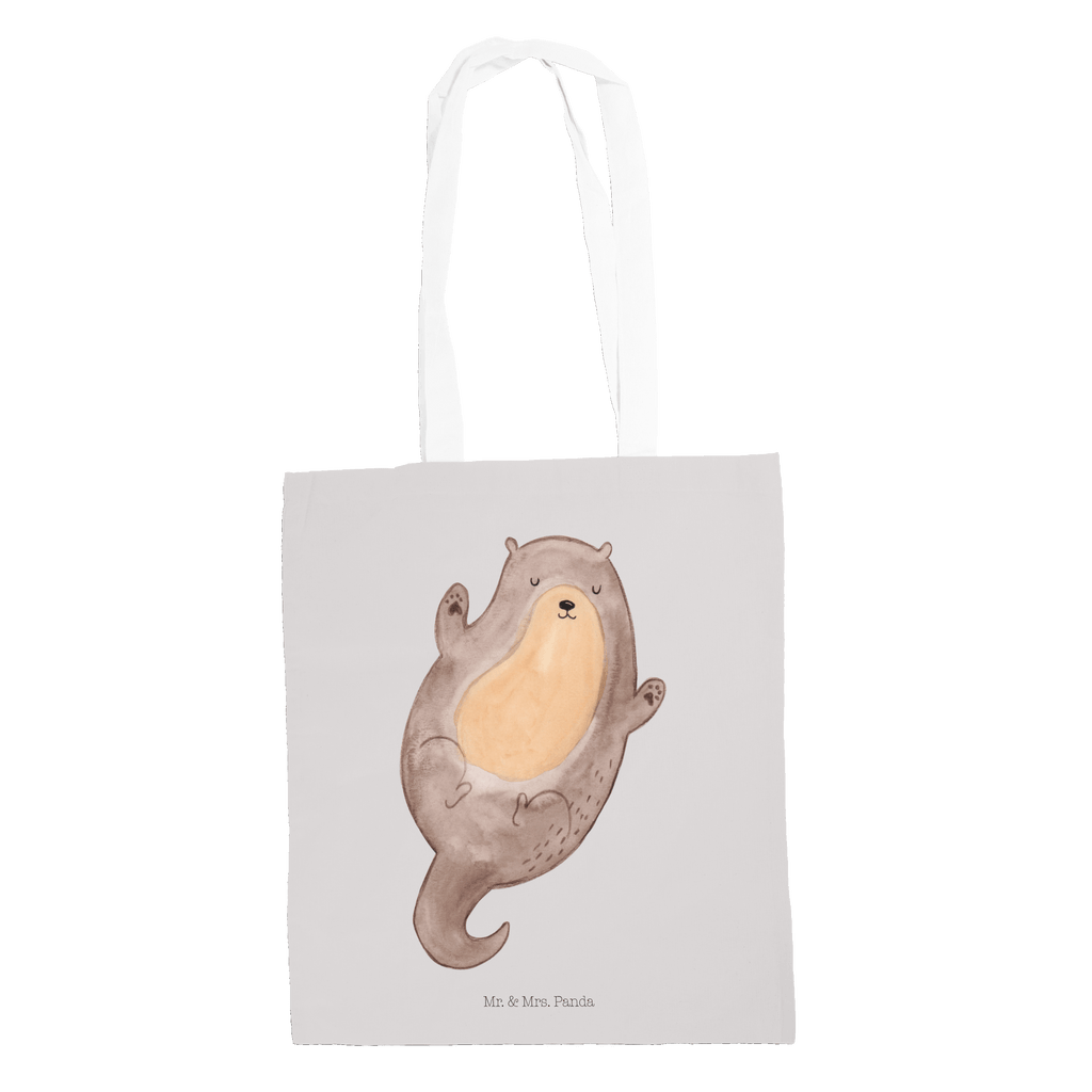 Tragetasche Otter Umarmen Beuteltasche, Beutel, Einkaufstasche, Jutebeutel, Stoffbeutel, Otter, Fischotter, Seeotter, Otter Seeotter See Otter