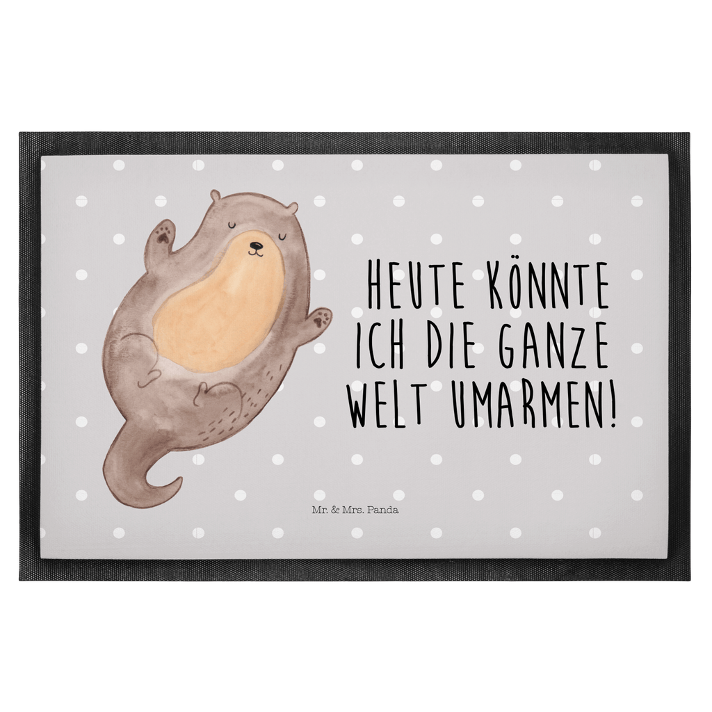 Fußmatte Otter Umarmen Otter Seeotter See Otter Türvorleger, Schmutzmatte, Fußabtreter, Matte, Schmutzfänger, Fußabstreifer, Schmutzfangmatte, Türmatte, Motivfußmatte,  Haustürmatte, Vorleger  Otter,  Fischotter,  Seeotter