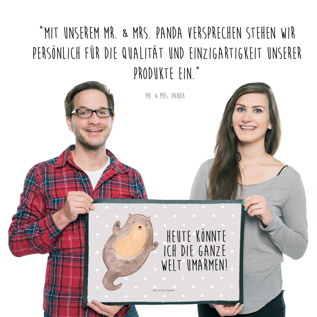 Fußmatte Otter Umarmen Otter Seeotter See Otter Türvorleger, Schmutzmatte, Fußabtreter, Matte, Schmutzfänger, Fußabstreifer, Schmutzfangmatte, Türmatte, Motivfußmatte,  Haustürmatte, Vorleger  Otter,  Fischotter,  Seeotter