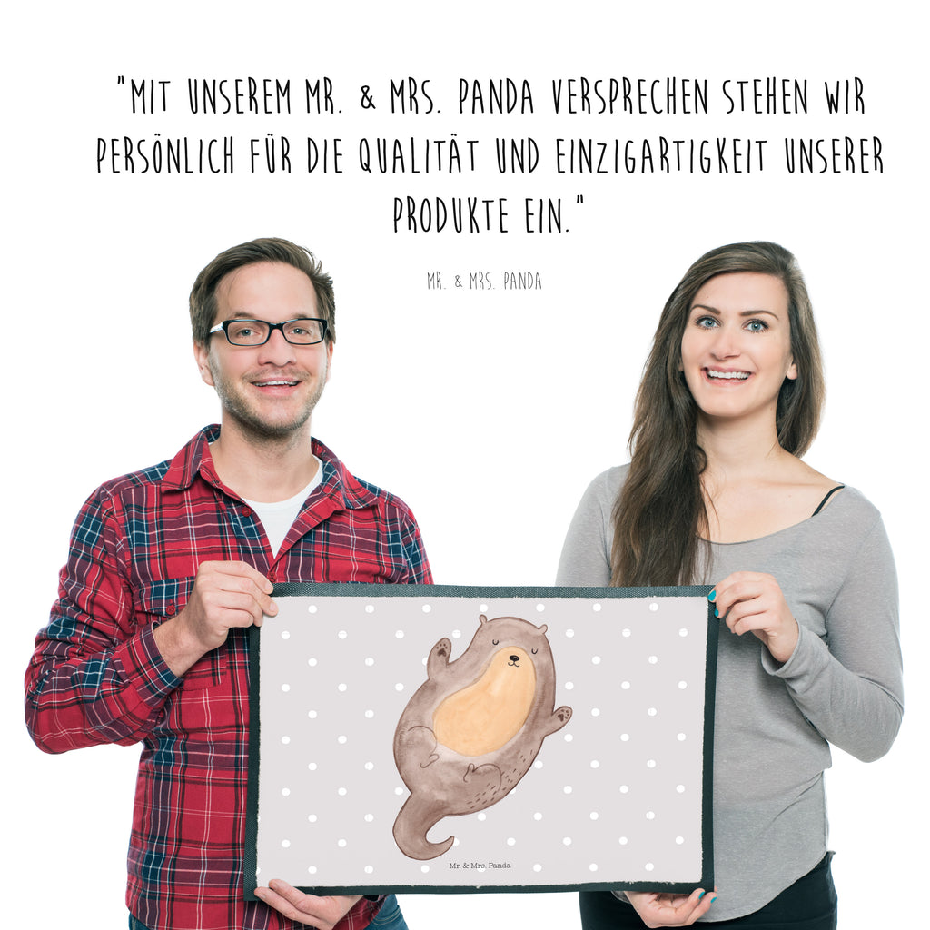 Fußmatte Otter Umarmen Otter Seeotter See Otter Türvorleger, Schmutzmatte, Fußabtreter, Matte, Schmutzfänger, Fußabstreifer, Schmutzfangmatte, Türmatte, Motivfußmatte,  Haustürmatte, Vorleger  Otter,  Fischotter,  Seeotter