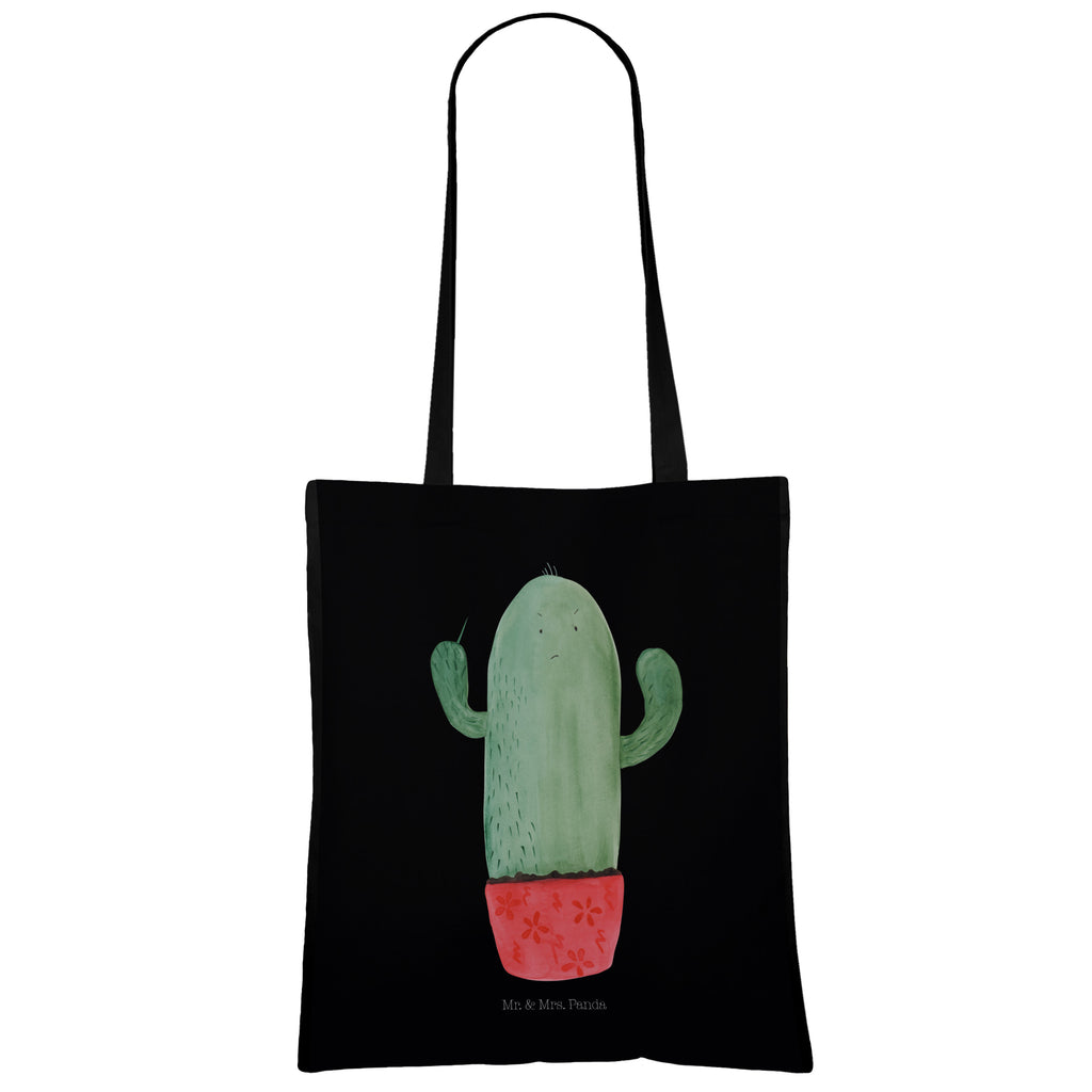 Tragetasche Kaktus wütend Beuteltasche, Beutel, Einkaufstasche, Jutebeutel, Stoffbeutel, Kaktus, Kakteen, ärgern, Büro, Schule, Büroalltag, Chefin, Kollege, Kollegin, wütend