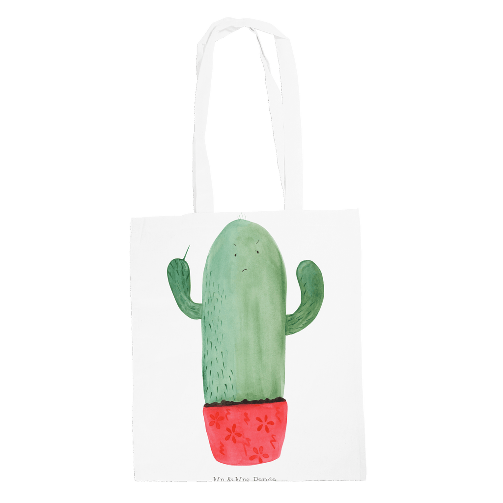 Tragetasche Kaktus wütend Beuteltasche, Beutel, Einkaufstasche, Jutebeutel, Stoffbeutel, Kaktus, Kakteen, ärgern, Büro, Schule, Büroalltag, Chefin, Kollege, Kollegin, wütend
