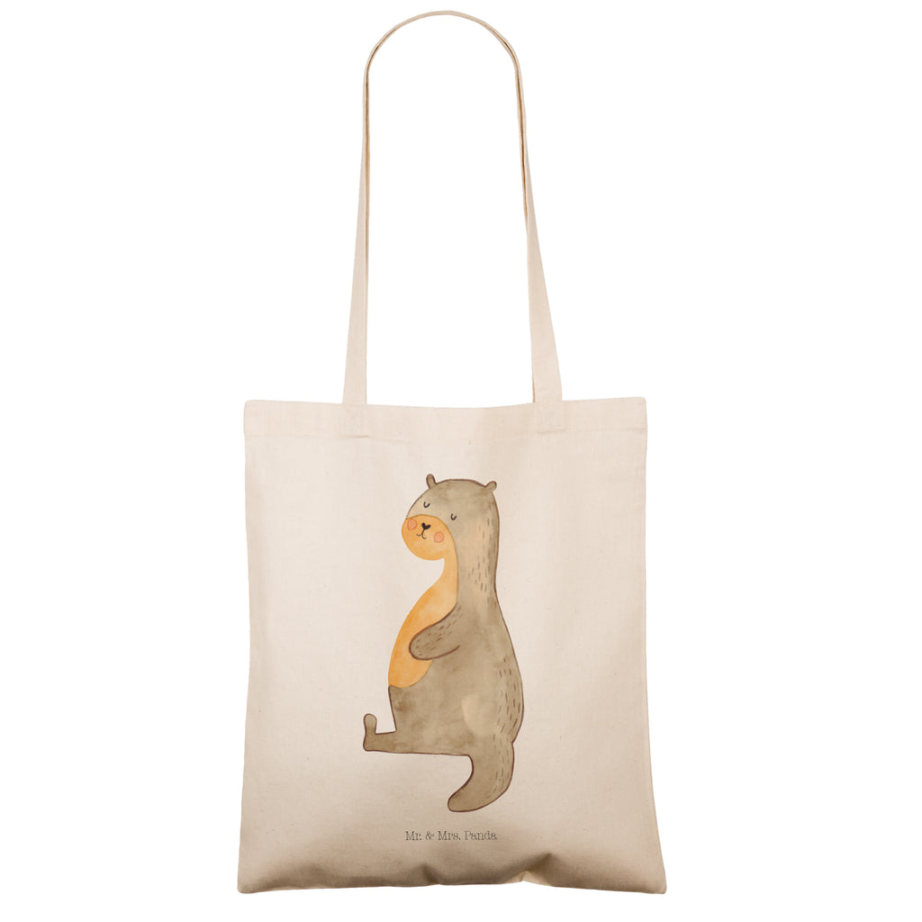 Tragetasche Otter Bauch Beuteltasche, Beutel, Einkaufstasche, Jutebeutel, Stoffbeutel, Otter, Fischotter, Seeotter, Otter Seeotter See Otter