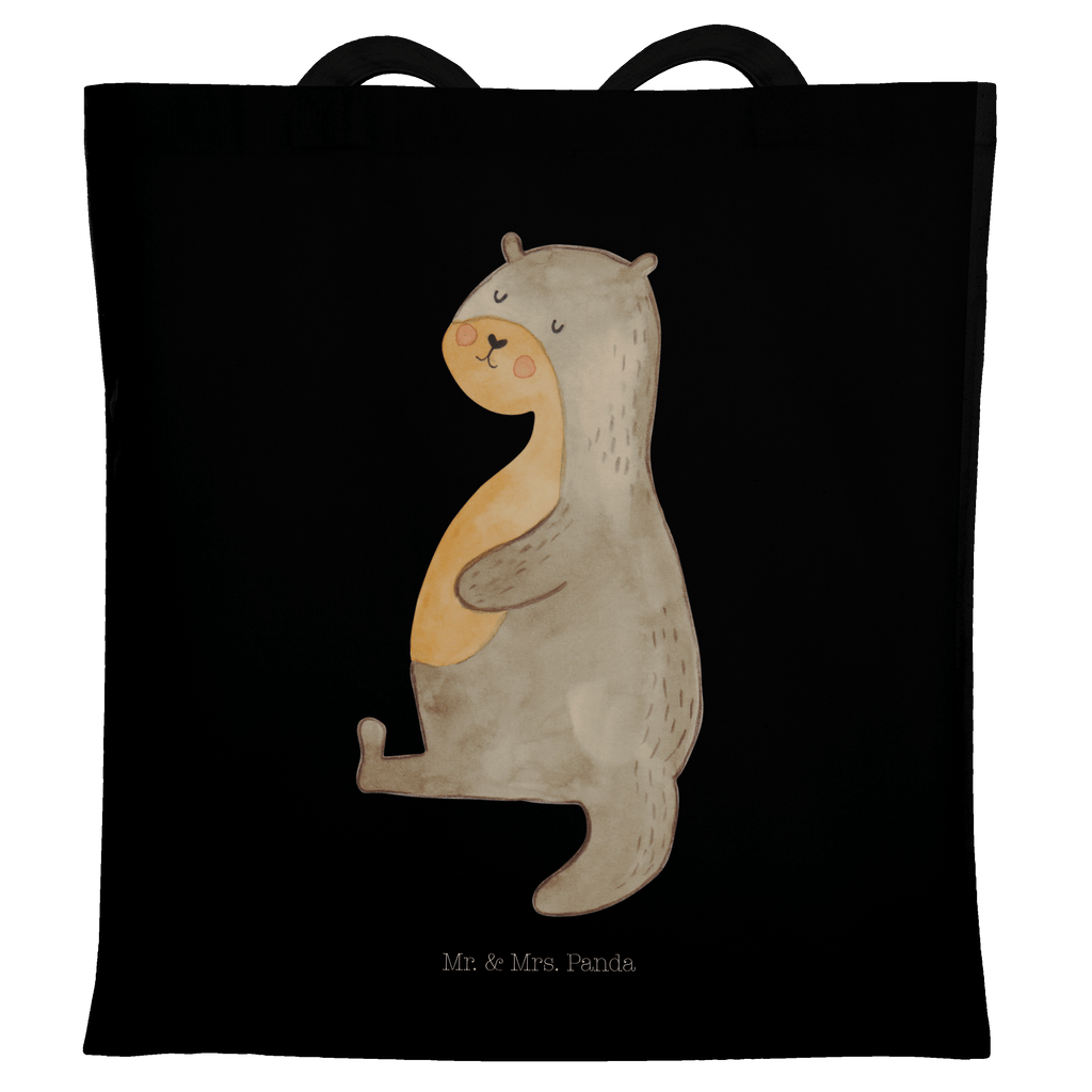 Tragetasche Otter Bauch Beuteltasche, Beutel, Einkaufstasche, Jutebeutel, Stoffbeutel, Otter, Fischotter, Seeotter, Otter Seeotter See Otter