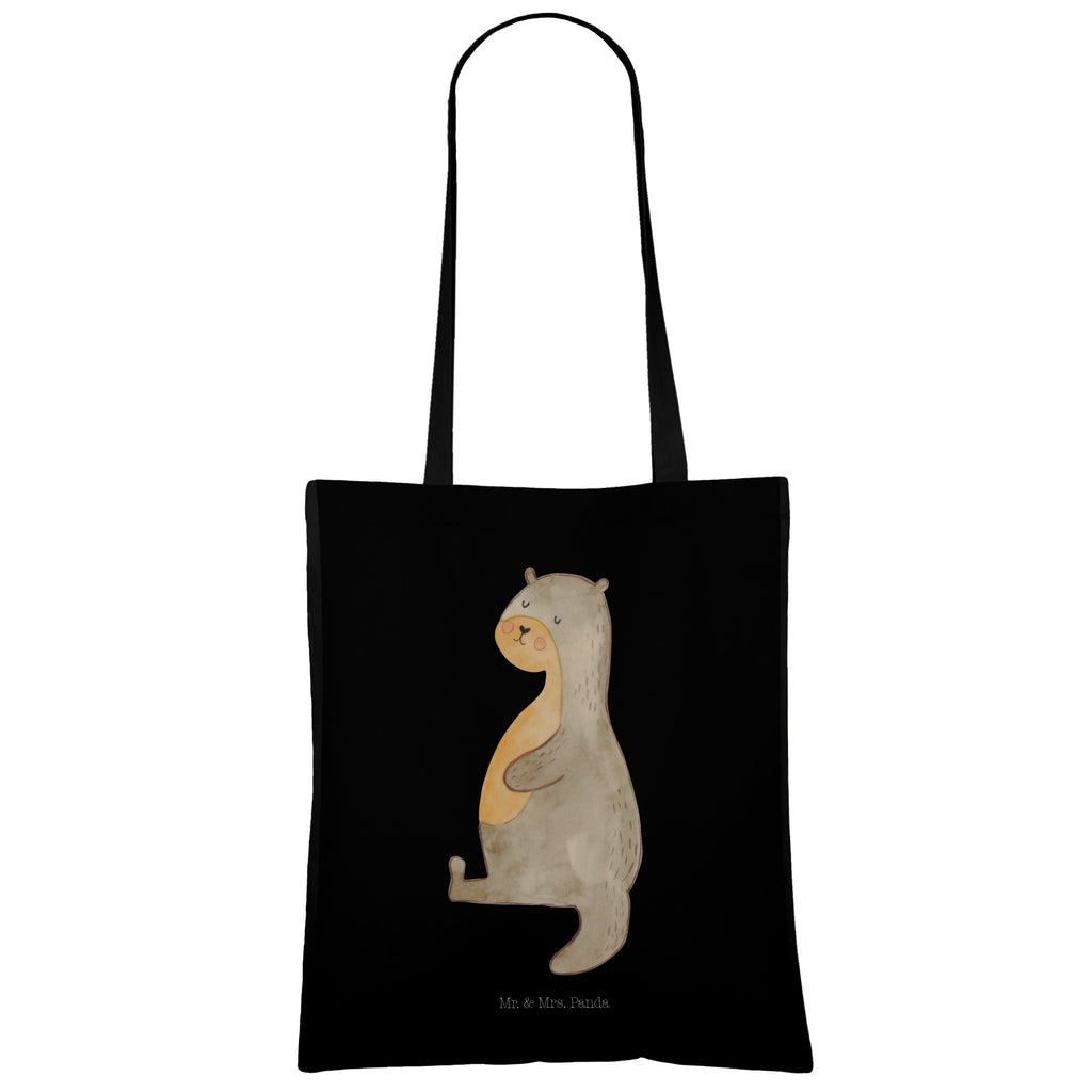 Tragetasche Otter Bauch Beuteltasche, Beutel, Einkaufstasche, Jutebeutel, Stoffbeutel, Otter, Fischotter, Seeotter, Otter Seeotter See Otter