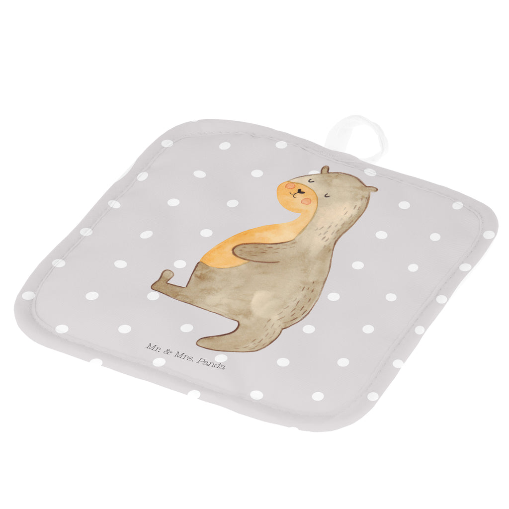 2er Set Topflappen  Otter Bauch Topflappen, Topfuntersetzer, Ofenhandschuh, Topflappen Set, Topflappen lustig, Topflappen mit Spruch, Otter, Fischotter, Seeotter, Otter Seeotter See Otter