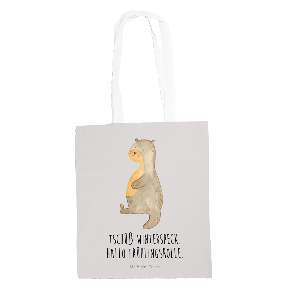 Tragetasche Otter Bauch Beuteltasche, Beutel, Einkaufstasche, Jutebeutel, Stoffbeutel, Otter, Fischotter, Seeotter, Otter Seeotter See Otter