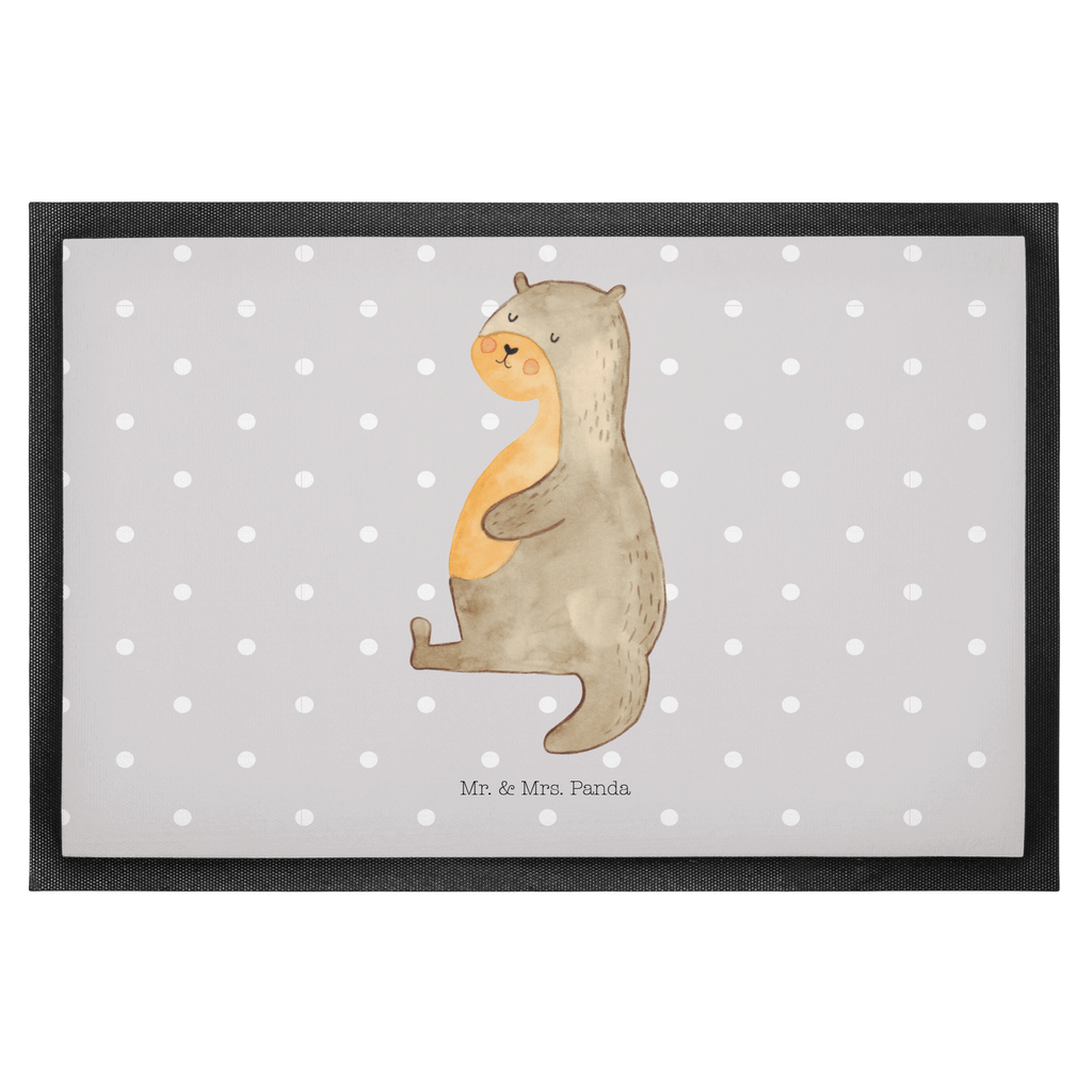 Fußmatte Otter Bauch Otter Seeotter See Otter Türvorleger, Schmutzmatte, Fußabtreter, Matte, Schmutzfänger, Fußabstreifer, Schmutzfangmatte, Türmatte, Motivfußmatte,  Haustürmatte, Vorleger  Otter,  Fischotter,  Seeotter