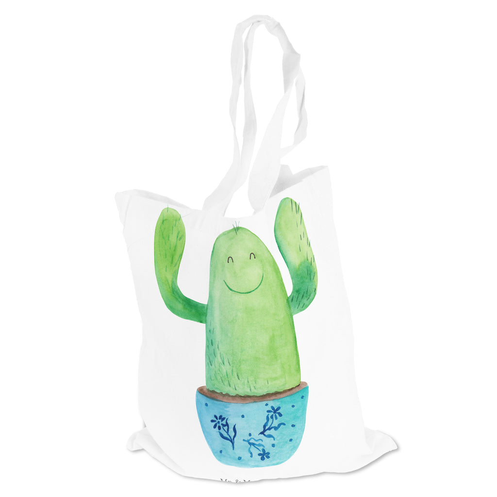 Tragetasche Kaktus Happy Beuteltasche, Beutel, Einkaufstasche, Jutebeutel, Stoffbeutel, Kaktus, Kakteen, Motivation, Spruch, lustig, Kindersicherung, Neustart, Büro, Büroalltag, Kollege, Kollegin, Freundin, Mutter, Familie, Ausbildung