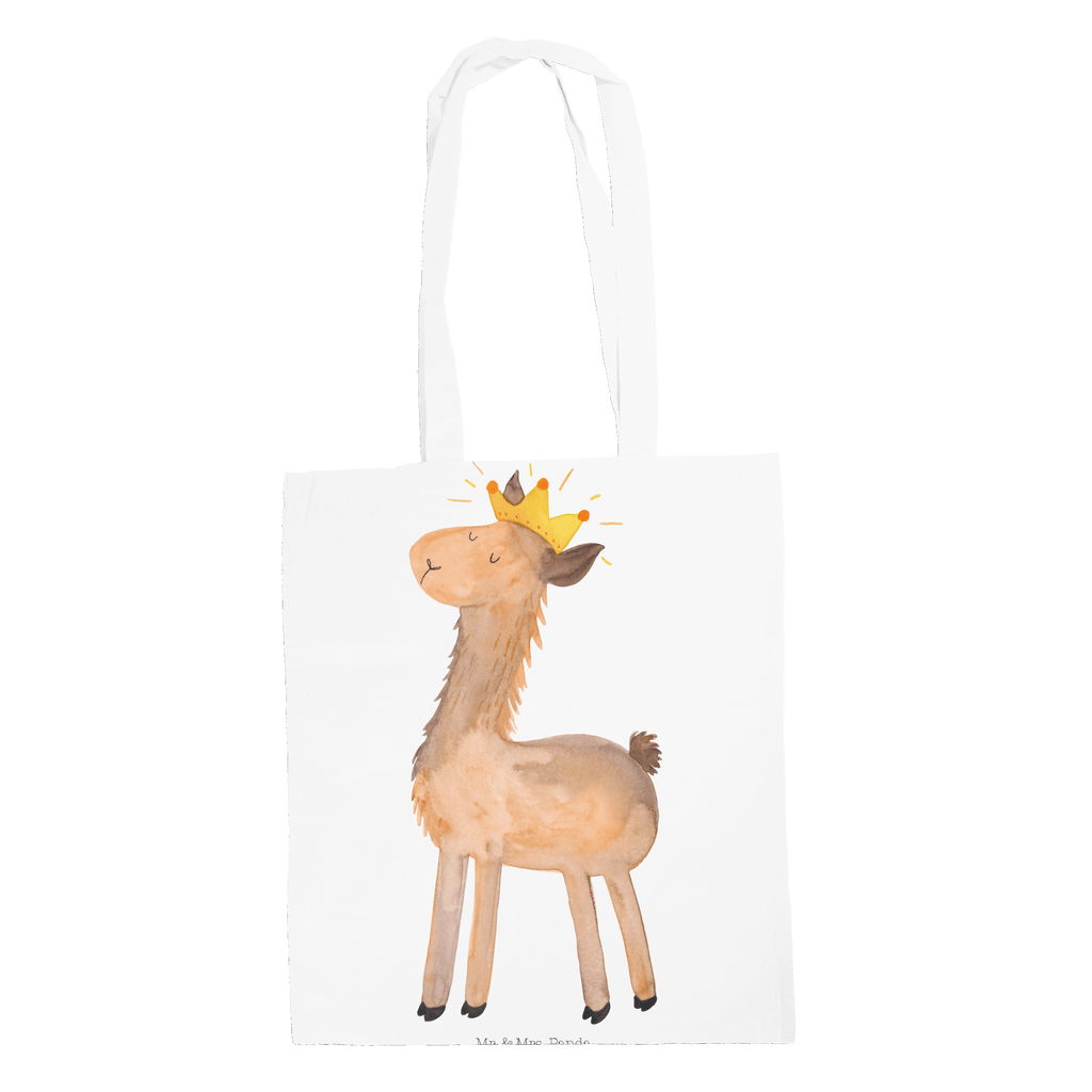 Tragetasche Lama König Beuteltasche, Beutel, Einkaufstasche, Jutebeutel, Stoffbeutel, Lama, Alpaka, Lamas, König, Königin, Freundin, Mama, Papa, Büro Kollege, Kollegin, Chef, Vorgesetzter, Abi, Abitur