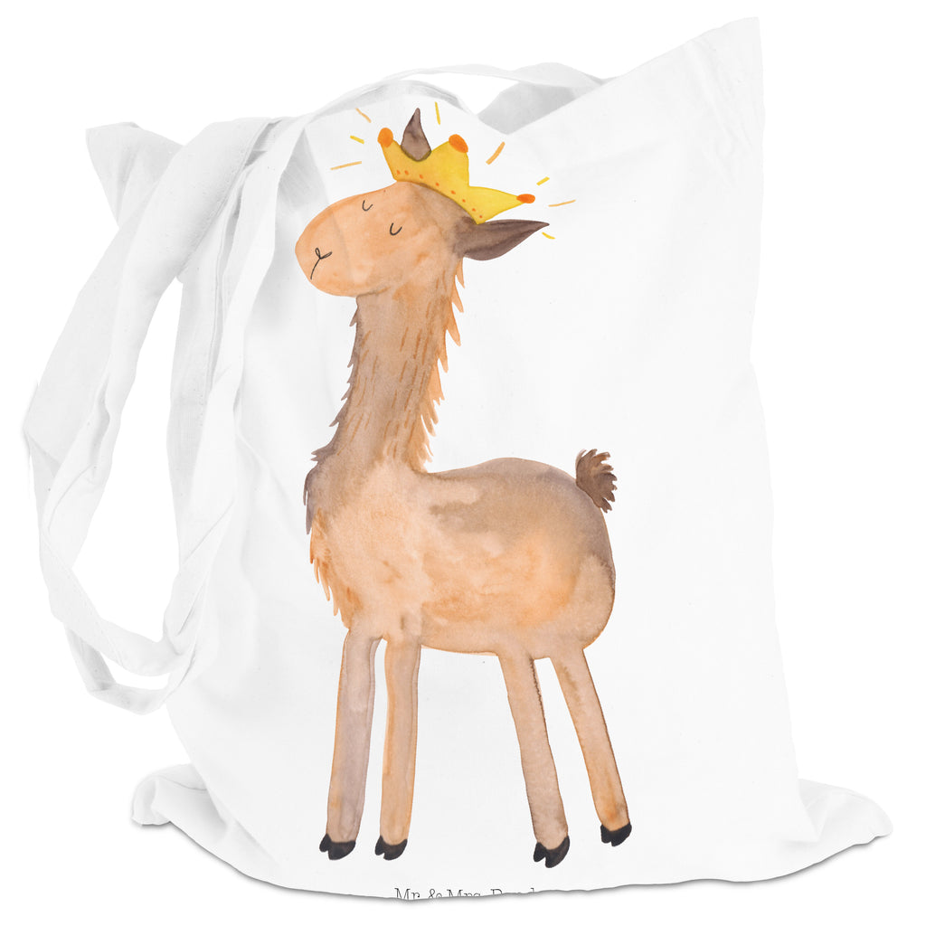 Tragetasche Lama König Beuteltasche, Beutel, Einkaufstasche, Jutebeutel, Stoffbeutel, Lama, Alpaka, Lamas, König, Königin, Freundin, Mama, Papa, Büro Kollege, Kollegin, Chef, Vorgesetzter, Abi, Abitur