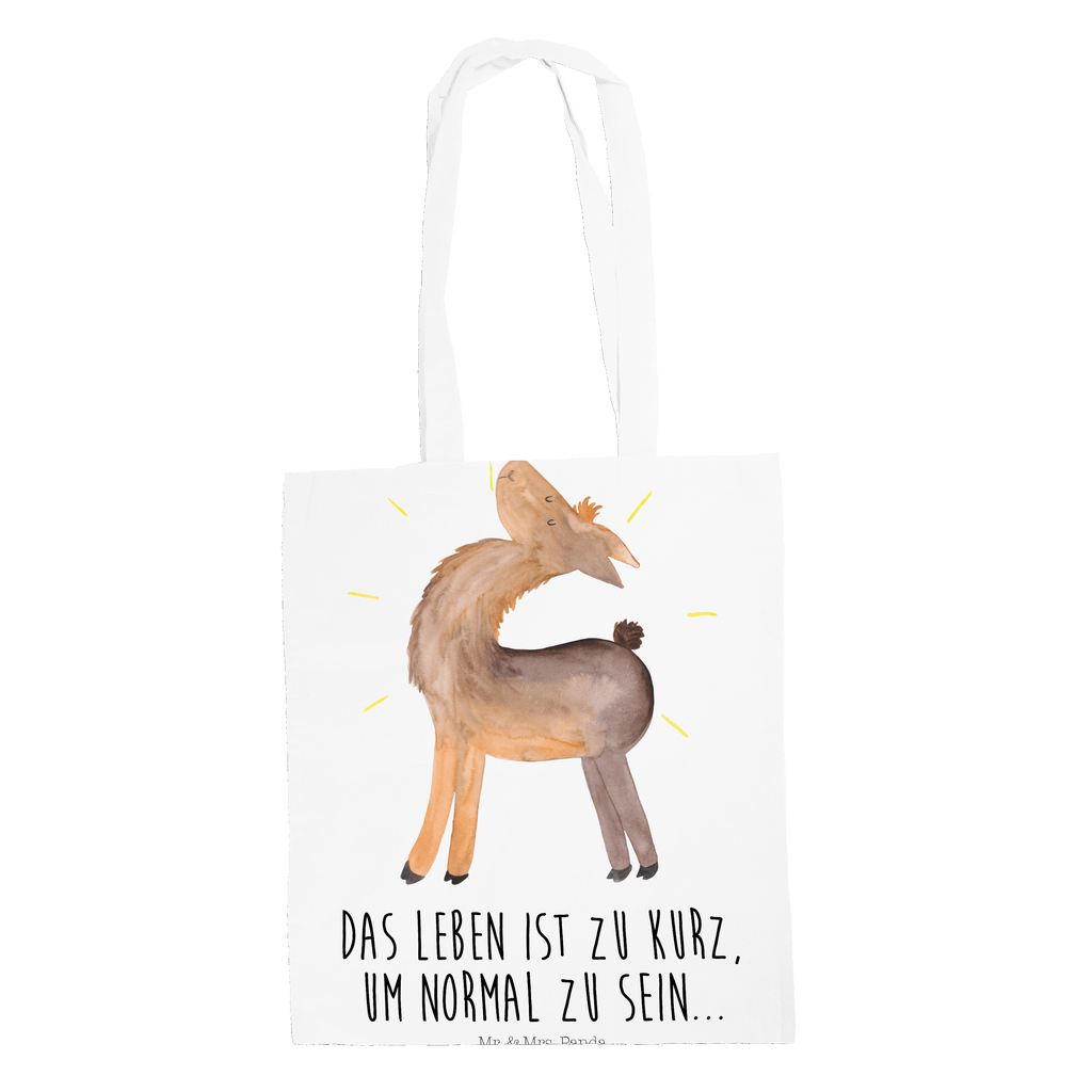 Tragetasche Lama stolz Beuteltasche, Beutel, Einkaufstasche, Jutebeutel, Stoffbeutel, Lama, Alpaka, Lamas, Außenseiter, Anders, Neustart, stolz, Hippie, Freundin, Freundinnen, beste Freundin, Kumpel, Familie, Family