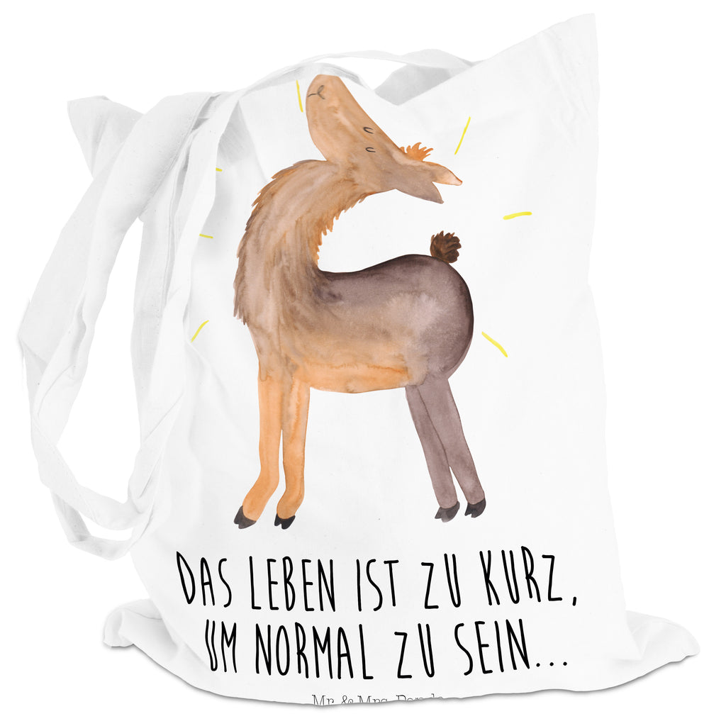Tragetasche Lama stolz Beuteltasche, Beutel, Einkaufstasche, Jutebeutel, Stoffbeutel, Lama, Alpaka, Lamas, Außenseiter, Anders, Neustart, stolz, Hippie, Freundin, Freundinnen, beste Freundin, Kumpel, Familie, Family