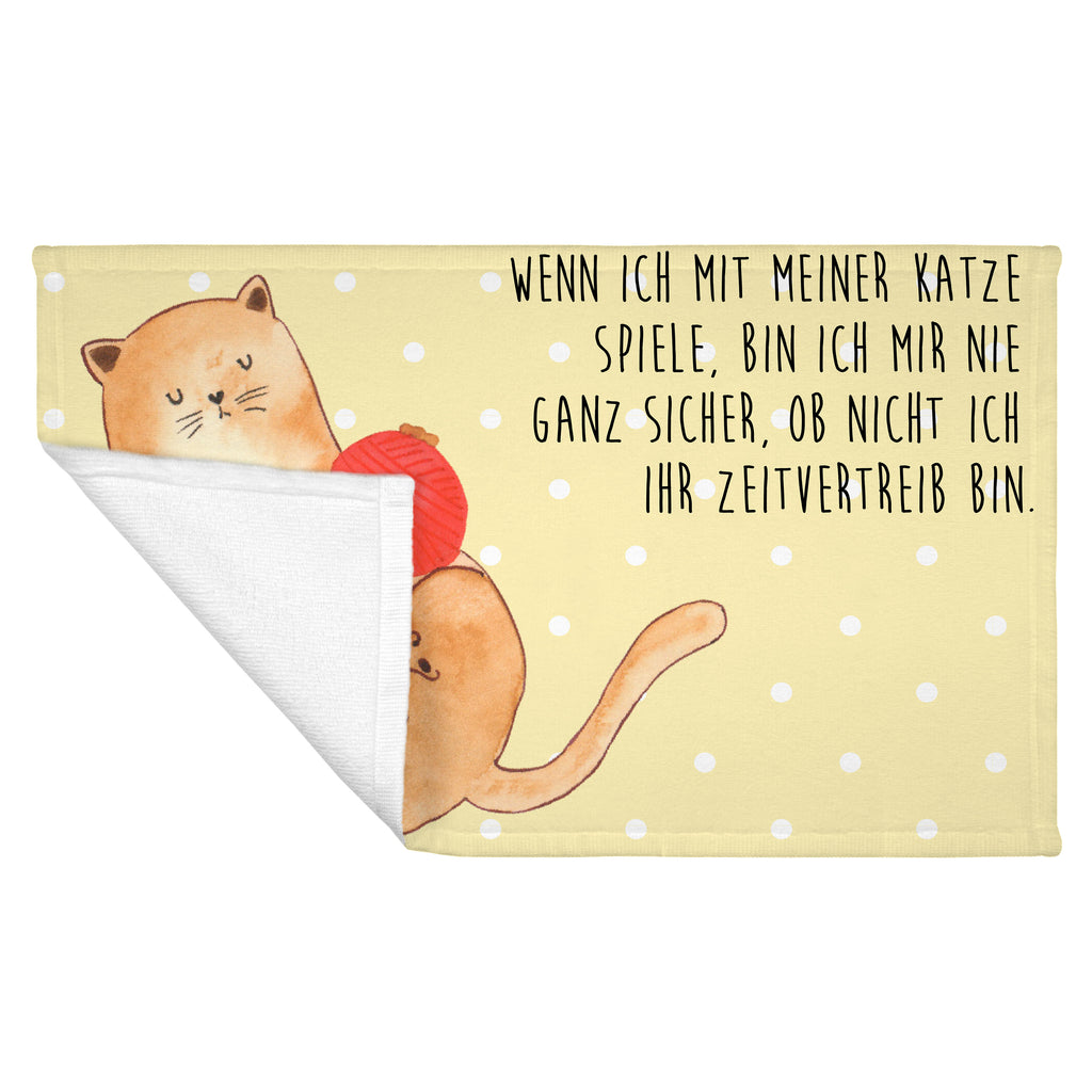 Gäste Handtuch Katzen Wollknäul Gästetuch, Reisehandtuch, Sport Handtuch, Frottier, Kinder Handtuch, Katze, Katzenmotiv, Katzenfan, Katzendeko, Katzenfreund, Katzenliebhaber, Katzenprodukte, Katzenartikel, Katzenaccessoires, Katzensouvenirs, Katzenliebhaberprodukte, Katzenmotive, Katzen, Kater, Mietze, Cat, Cats, Katzenhalter, Katzenbesitzerin, Haustier, Wollknäuel, Wolle, Spielen, Spiel, verspielt
