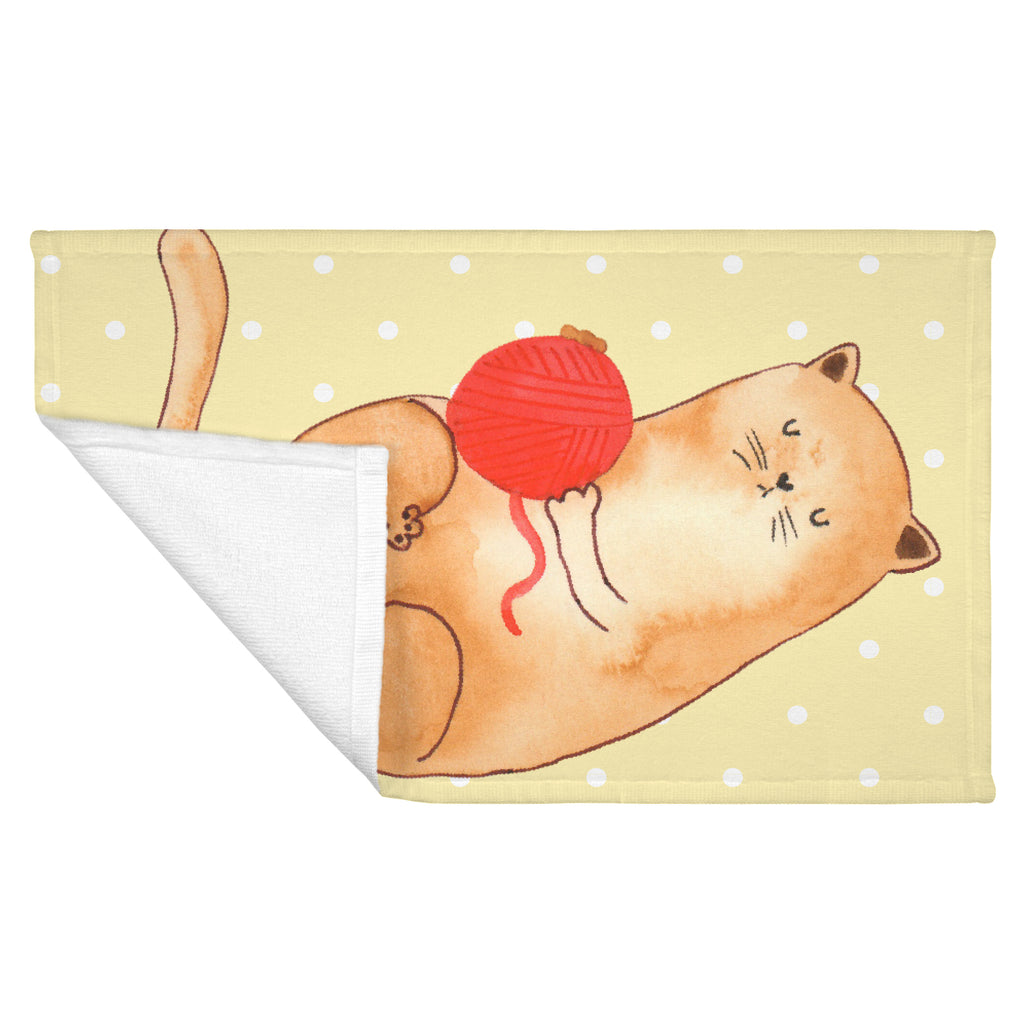 Gäste Handtuch Katzen Wollknäul Gästetuch, Reisehandtuch, Sport Handtuch, Frottier, Kinder Handtuch, Katze, Katzenmotiv, Katzenfan, Katzendeko, Katzenfreund, Katzenliebhaber, Katzenprodukte, Katzenartikel, Katzenaccessoires, Katzensouvenirs, Katzenliebhaberprodukte, Katzenmotive, Katzen, Kater, Mietze, Cat, Cats, Katzenhalter, Katzenbesitzerin, Haustier, Wollknäuel, Wolle, Spielen, Spiel, verspielt